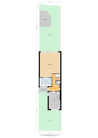 Floorplan - Dopperstraat 111, 3752 JC Bunschoten-Spakenburg
